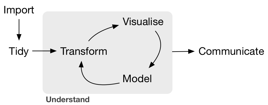 Grolemund and Wickham's 'Data/Science Pipeline'